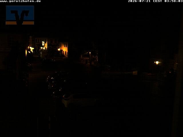 Archiv Foto Webcam Gerolzhofen Marktplatz