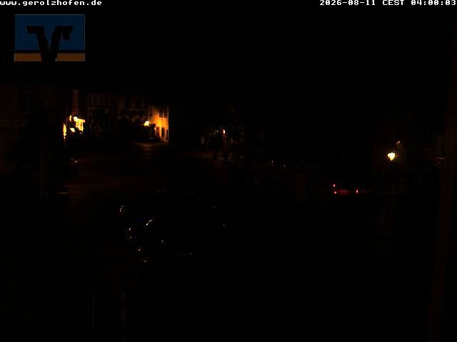 Archiv Foto Webcam Gerolzhofen Marktplatz