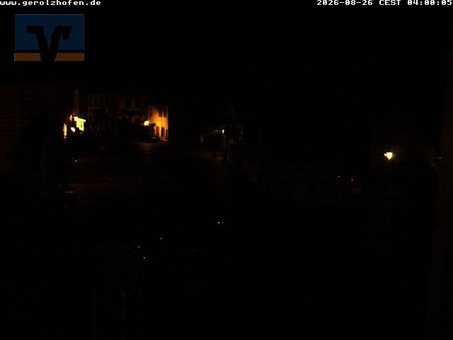 Archived image Webcam Gerolzhofen: Market Place