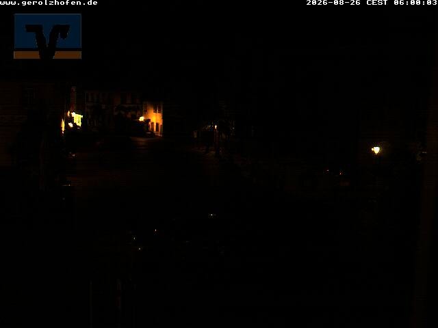 Archived image Webcam Gerolzhofen: Market Place
