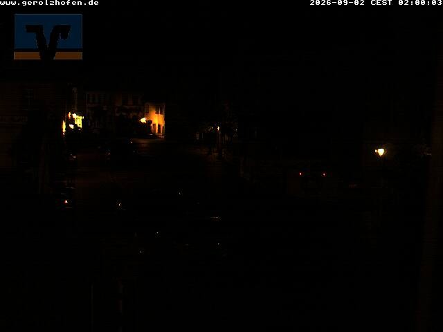 Archiv Foto Webcam Gerolzhofen Marktplatz