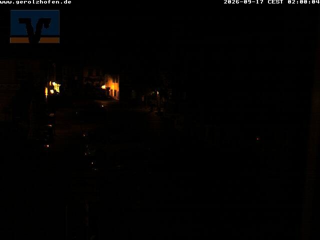 Archived image Webcam Gerolzhofen: Market Place