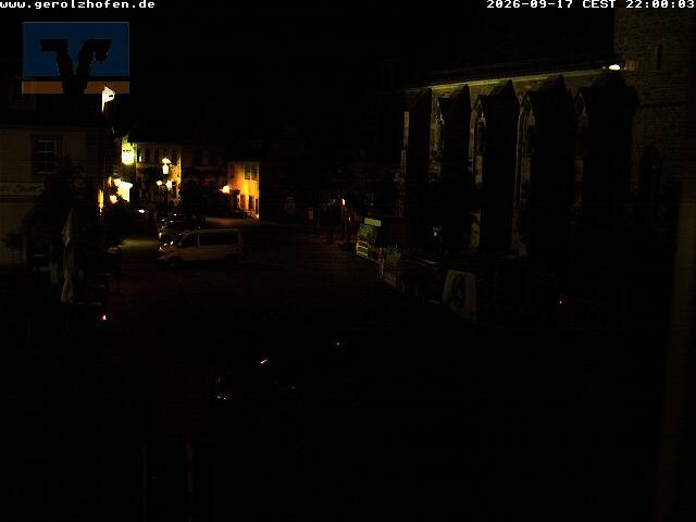 Archived image Webcam Gerolzhofen: Market Place