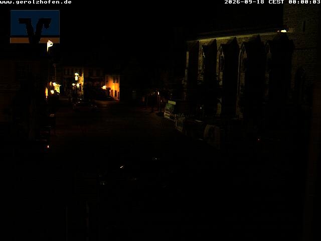 Archived image Webcam Gerolzhofen: Market Place