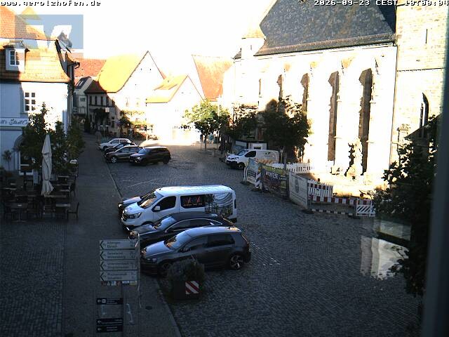 Archiv Foto Webcam Gerolzhofen Marktplatz