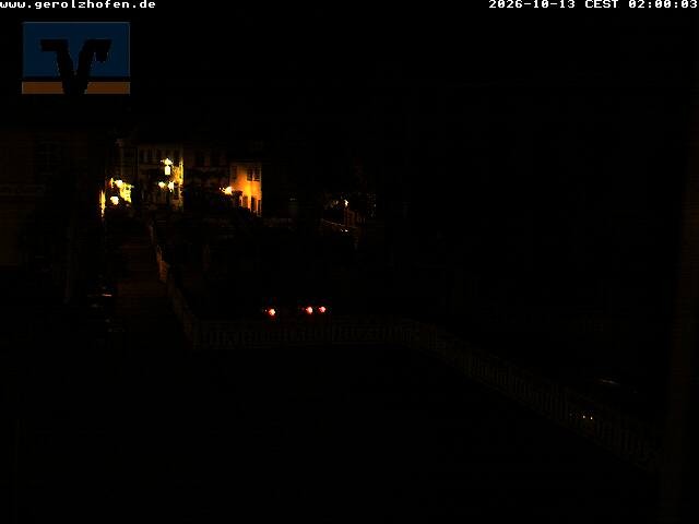 Archiv Foto Webcam Gerolzhofen Marktplatz