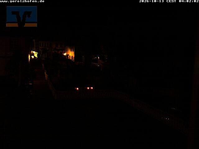 Archiv Foto Webcam Gerolzhofen Marktplatz