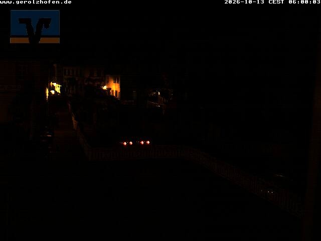 Archiv Foto Webcam Gerolzhofen Marktplatz