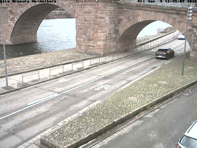 Archiv Foto Webcam Heidelberg: Alte Brücke am Neckar