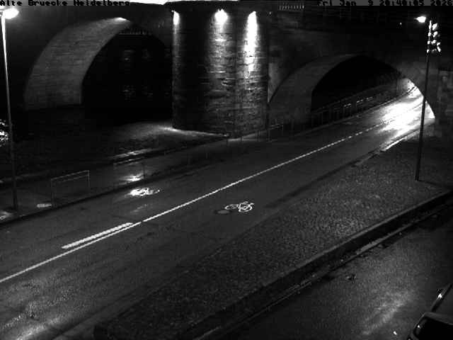 Archiv Foto Webcam Heidelberg: Alte Brücke am Neckar