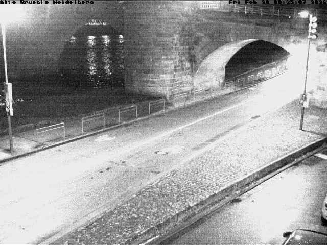 Archiv Foto Webcam Heidelberg: Alte Brücke am Neckar
