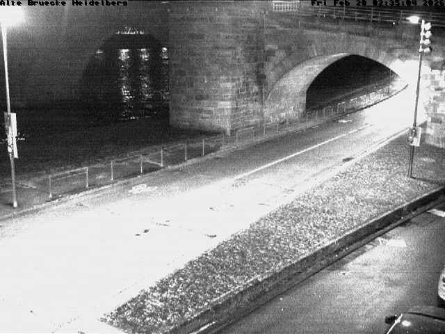 Archiv Foto Webcam Heidelberg: Alte Brücke am Neckar
