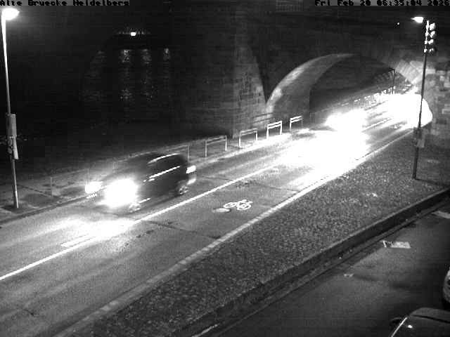 Archiv Foto Webcam Heidelberg: Alte Brücke am Neckar