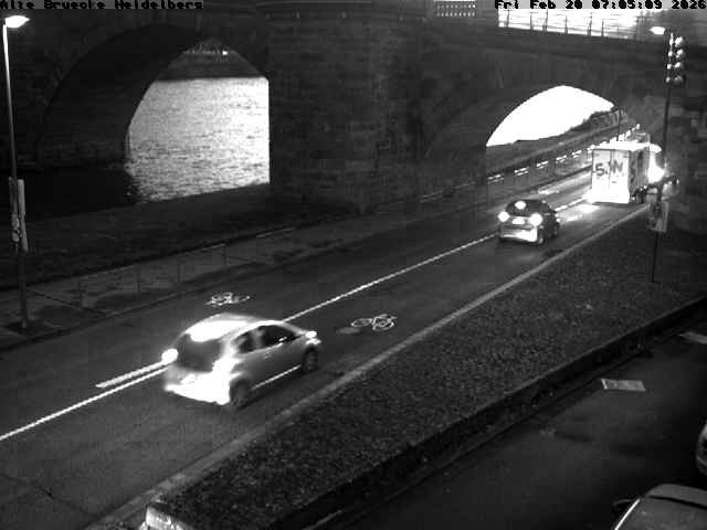 Archiv Foto Webcam Heidelberg: Alte Brücke am Neckar