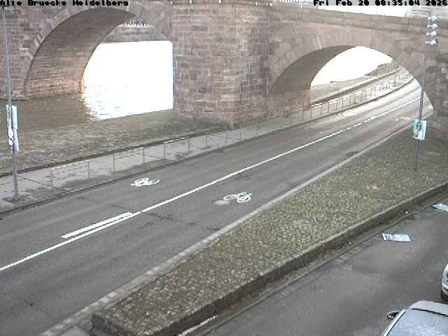 Archiv Foto Webcam Heidelberg: Alte Brücke am Neckar