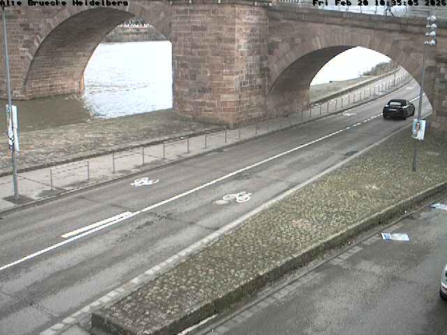 Archiv Foto Webcam Heidelberg: Alte Brücke am Neckar