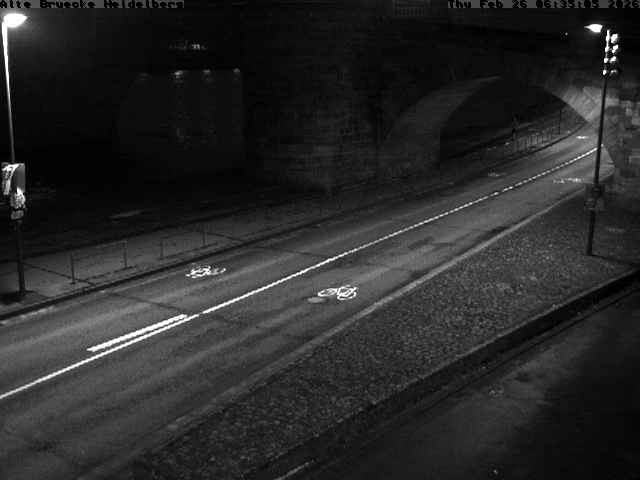 Archived image Webcam Heidelberg: Old Bridge