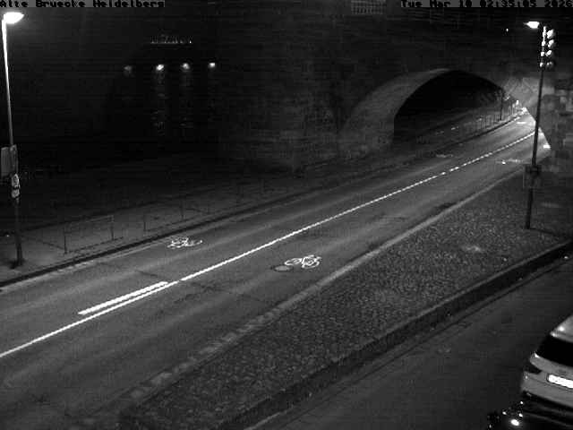 Archiv Foto Webcam Heidelberg: Alte Brücke am Neckar