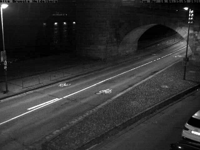 Archiv Foto Webcam Heidelberg: Alte Brücke am Neckar