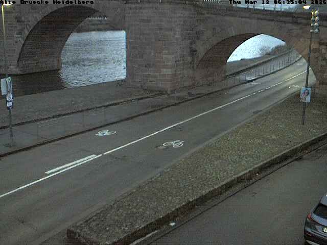 Archiv Foto Webcam Heidelberg: Alte Brücke am Neckar