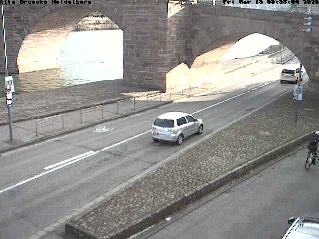 Archiv Foto Webcam Heidelberg: Alte Brücke am Neckar