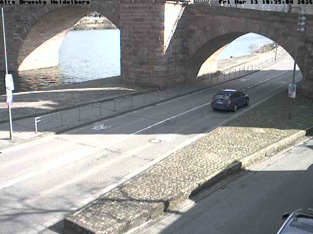 Archiv Foto Webcam Heidelberg: Alte Brücke am Neckar