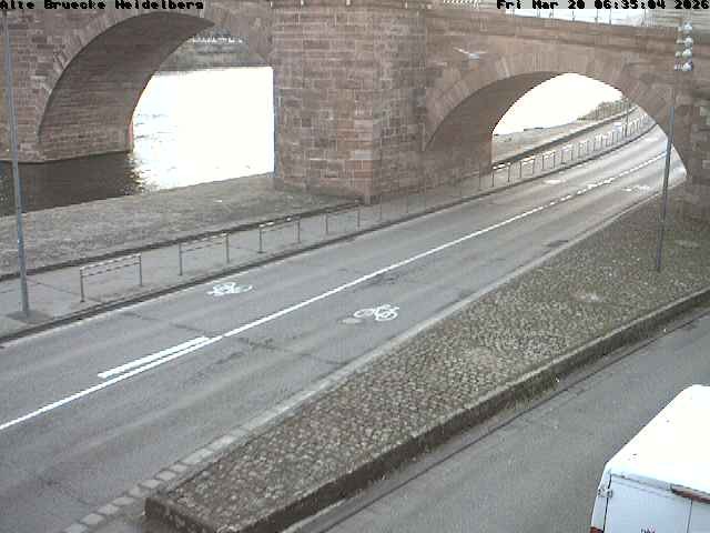 Archiv Foto Webcam Heidelberg: Alte Brücke am Neckar