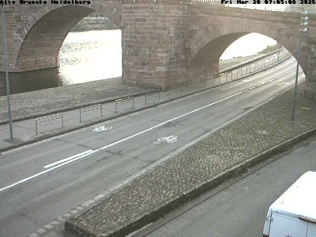 Archiv Foto Webcam Heidelberg: Alte Brücke am Neckar