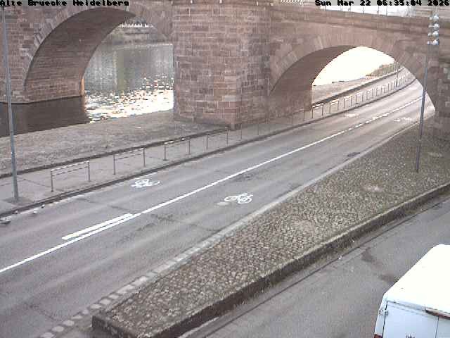 Archiv Foto Webcam Heidelberg: Alte Brücke am Neckar