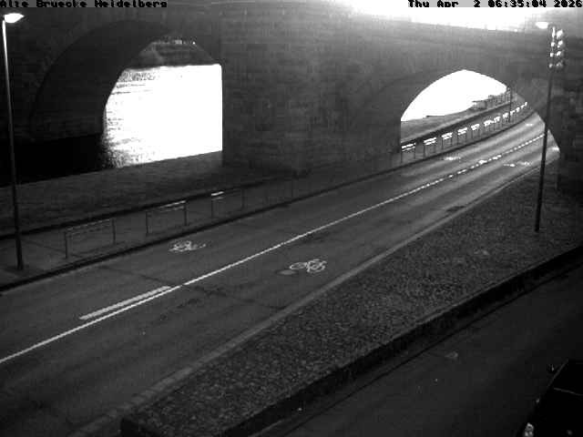 Archiv Foto Webcam Heidelberg: Alte Brücke am Neckar