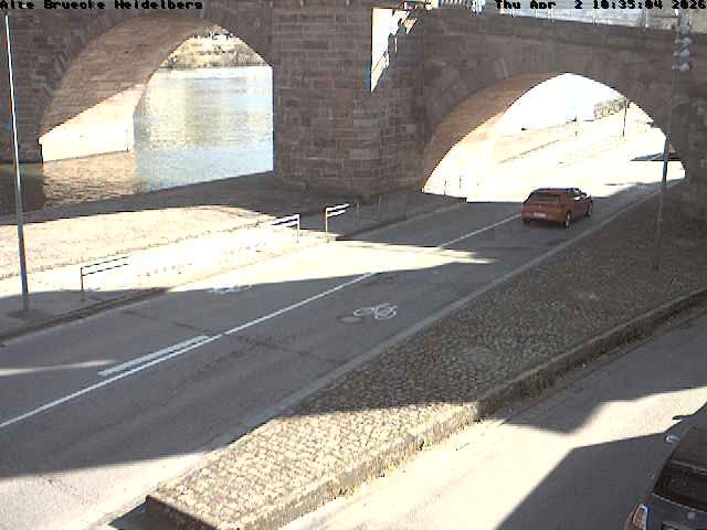 Archiv Foto Webcam Heidelberg: Alte Brücke am Neckar