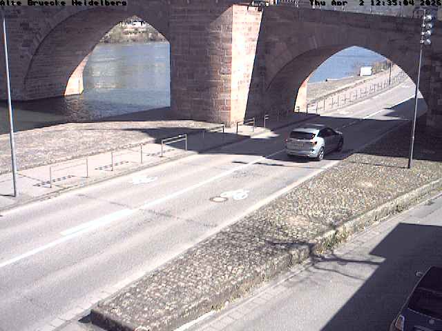 Archiv Foto Webcam Heidelberg: Alte Brücke am Neckar