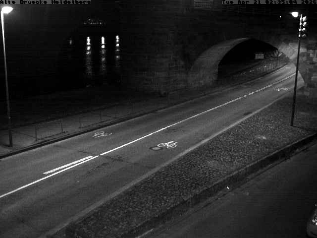 Archiv Foto Webcam Heidelberg: Alte Brücke am Neckar