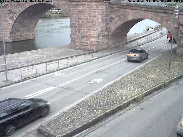 Archiv Foto Webcam Heidelberg: Alte Brücke am Neckar