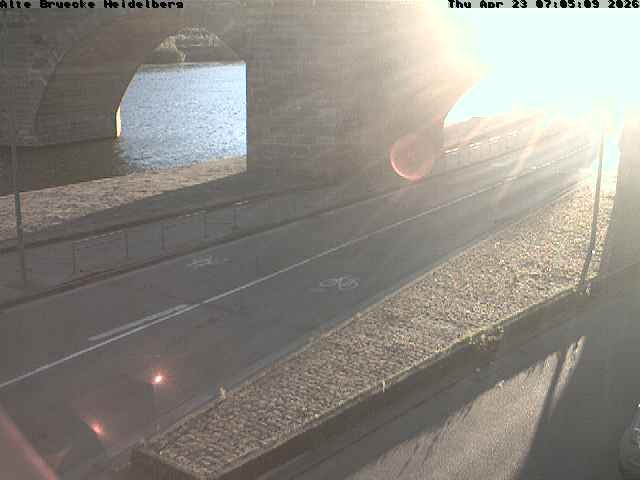 Archiv Foto Webcam Heidelberg: Alte Brücke am Neckar