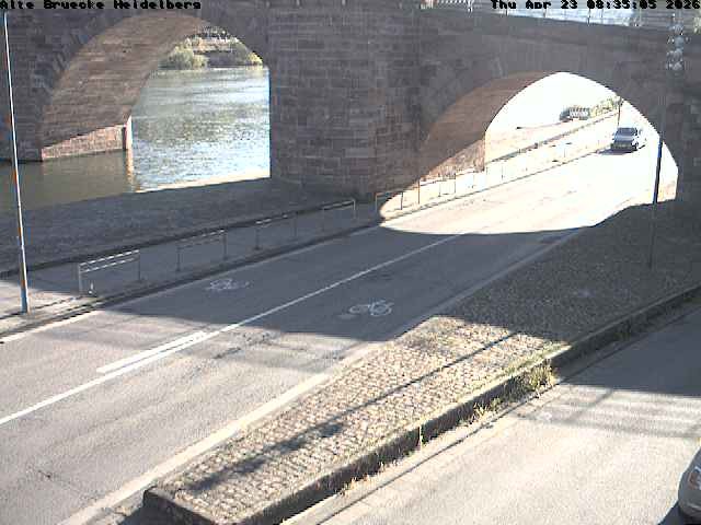 Archiv Foto Webcam Heidelberg: Alte Brücke am Neckar