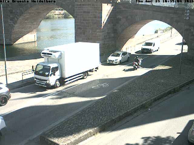 Archiv Foto Webcam Heidelberg: Alte Brücke am Neckar
