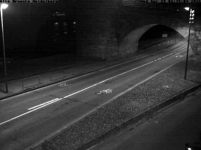 Archiv Foto Webcam Heidelberg: Alte Brücke am Neckar