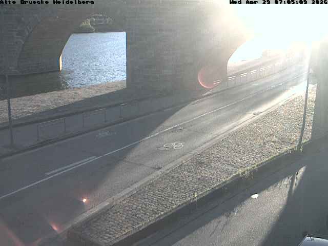Archiv Foto Webcam Heidelberg: Alte Brücke am Neckar