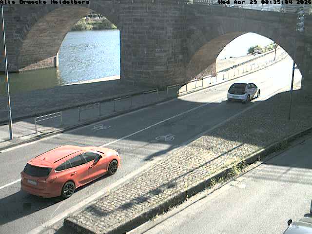 Archiv Foto Webcam Heidelberg: Alte Brücke am Neckar