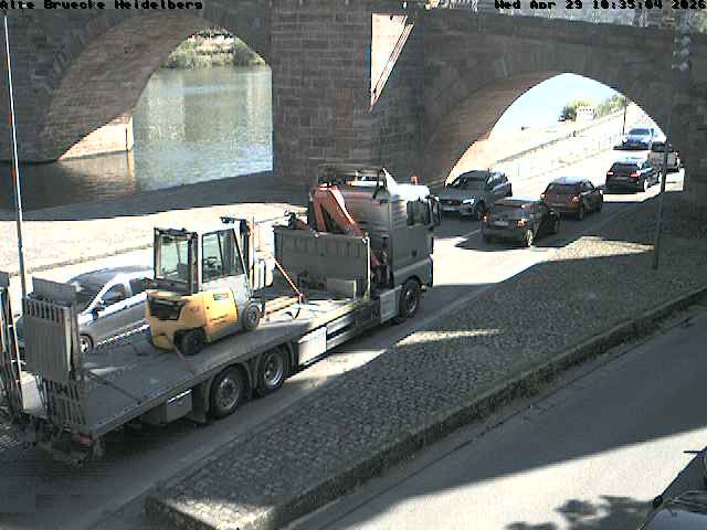 Archiv Foto Webcam Heidelberg: Alte Brücke am Neckar