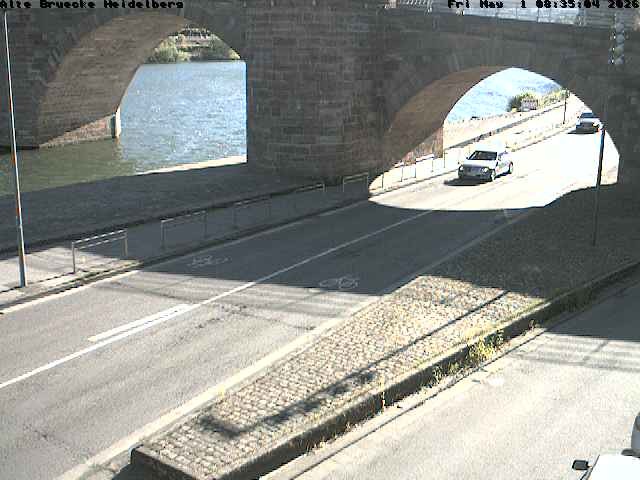 Archiv Foto Webcam Heidelberg: Alte Brücke am Neckar