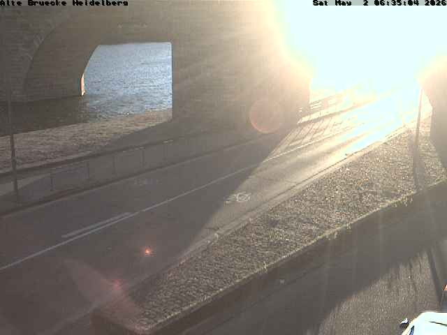 Archiv Foto Webcam Heidelberg: Alte Brücke am Neckar