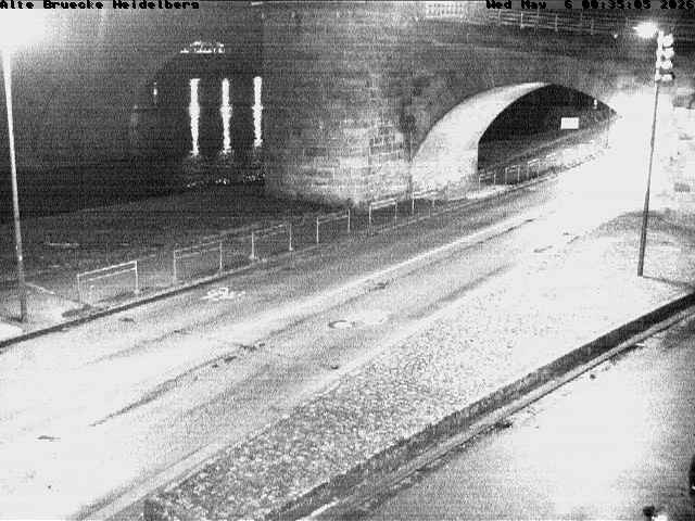 Archived image Webcam Heidelberg: Old Bridge
