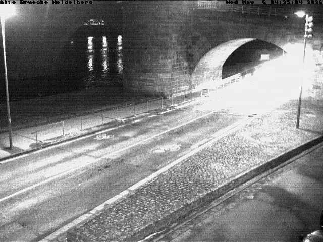 Archived image Webcam Heidelberg: Old Bridge