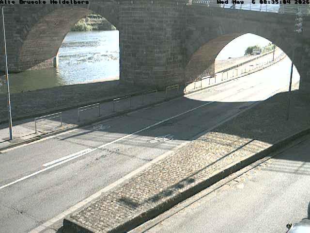Archived image Webcam Heidelberg: Old Bridge