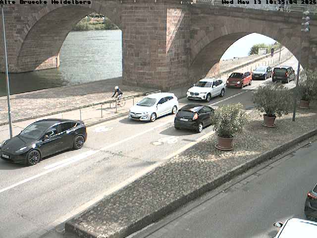 Archiv Foto Webcam Heidelberg: Alte Brücke am Neckar