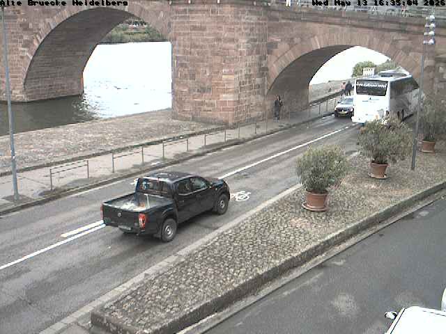 Archiv Foto Webcam Heidelberg: Alte Brücke am Neckar