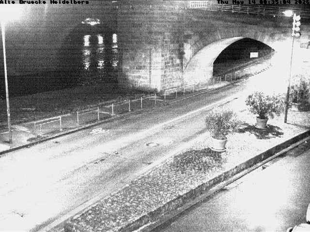 Archiv Foto Webcam Heidelberg: Alte Brücke am Neckar
