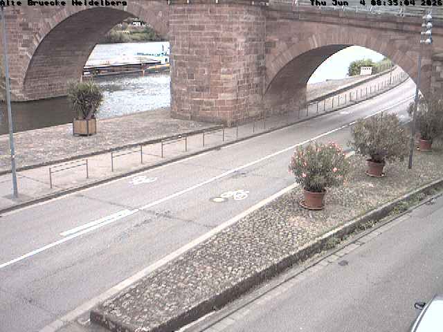 Archiv Foto Webcam Heidelberg: Alte Brücke am Neckar